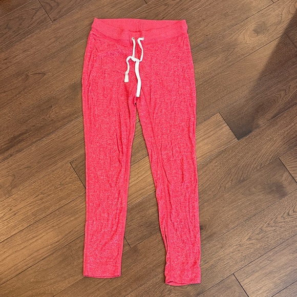 J. Crew Pants - J. Crew Women’s Jogger Lounge Pants Size XS Red